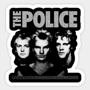 The Police Rock Band Sticker